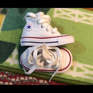Baby Converse High Top White